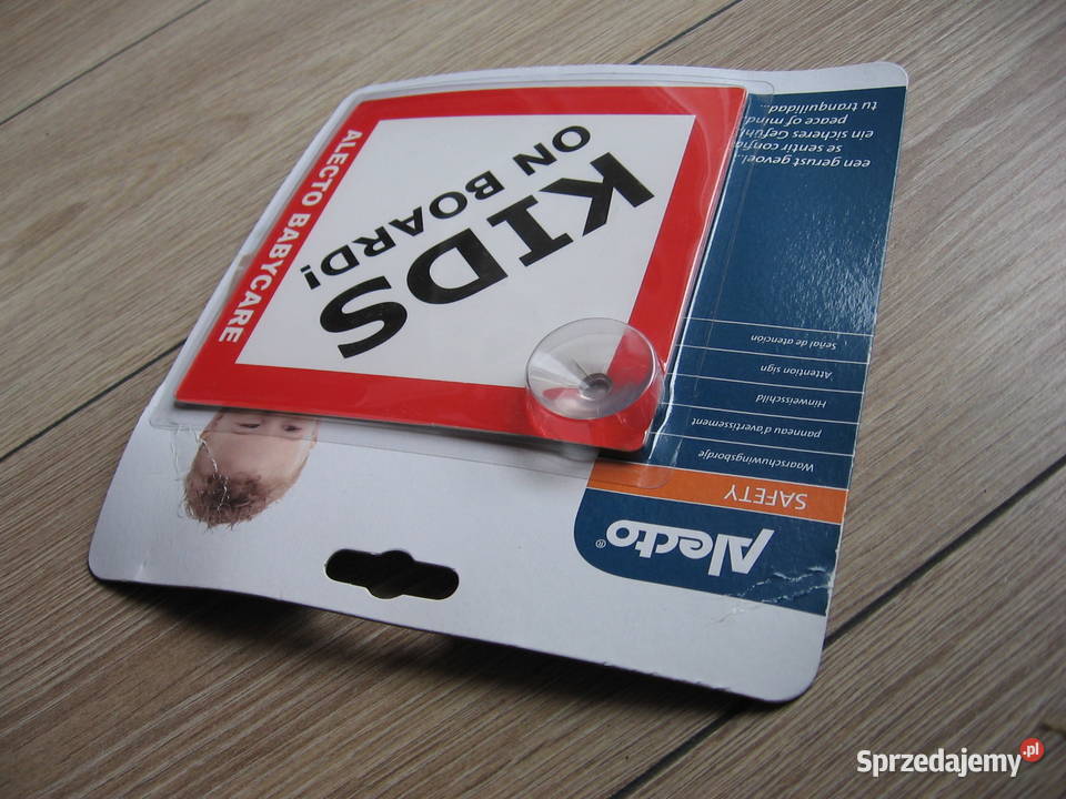 Plakietka na szybę Dziecko na pokładzie nowa podkarpackie Przemyśl