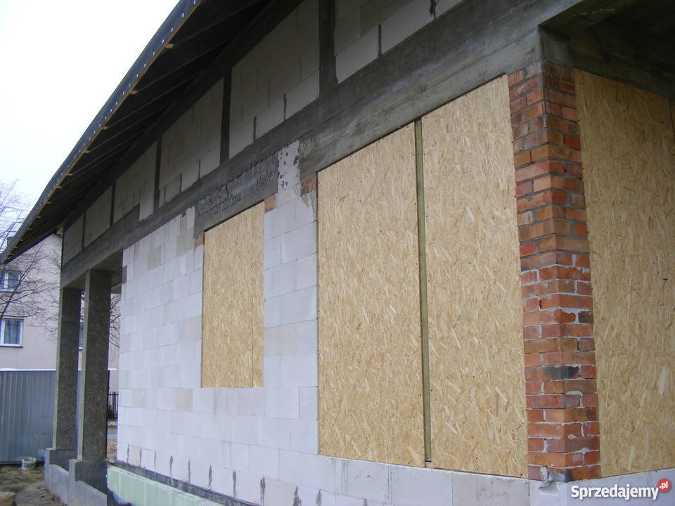 Sprzedam dom Halinów stan surowy 360000PLN beton komórkowy