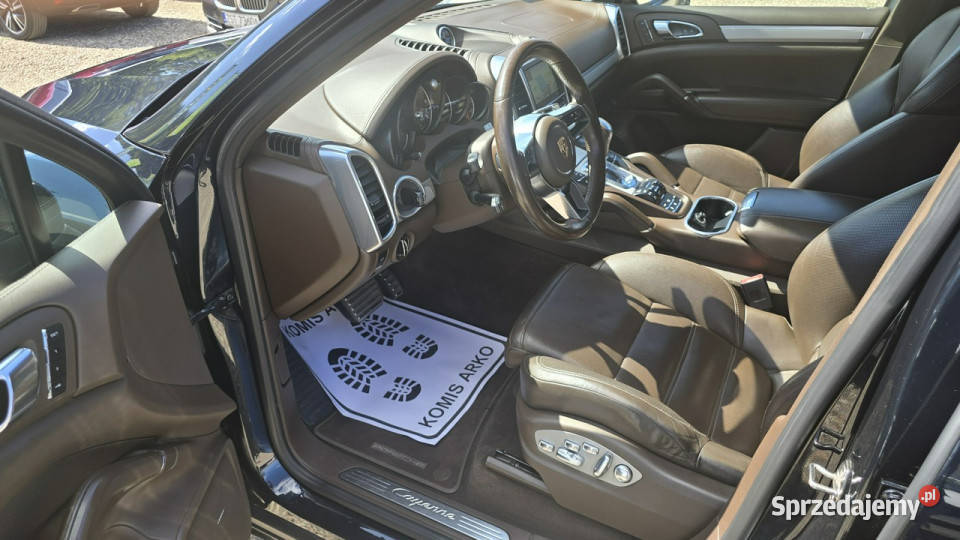 Porsche Cayenne Full Led chiptuning skóry kamera elektryczne lusterka zachodniopomorskie Zieleniewo sprzedam