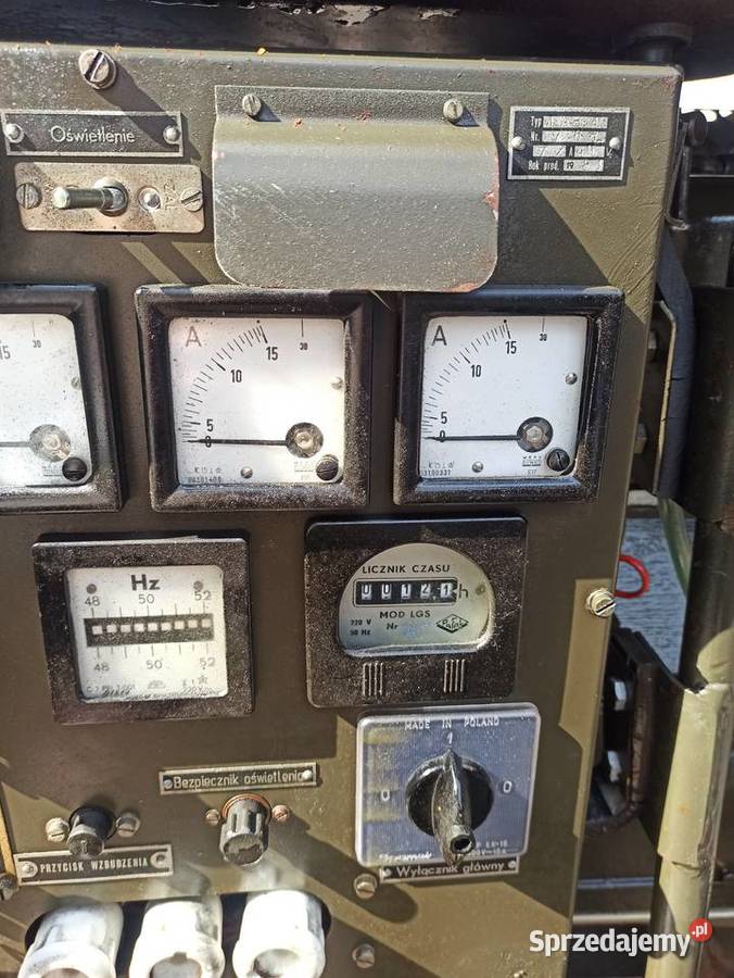 Agregat wojskowy prądotwórczy PAB 4 4KW Skierniewice
