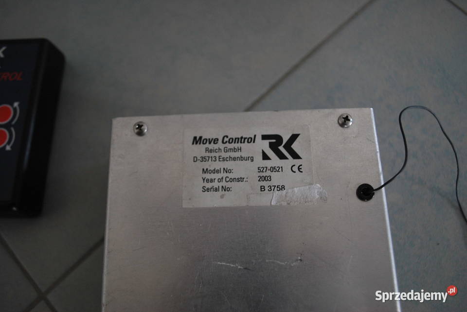 Centralka i pilot do movera napędu manualnego do Grzebowilk
