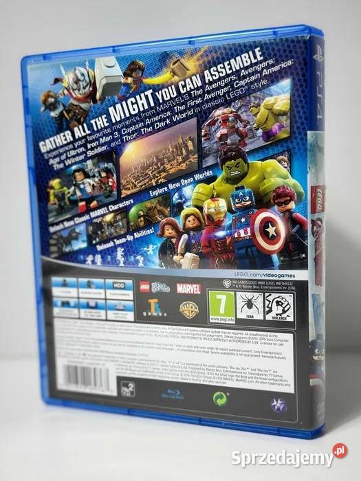 GRA LEGO MARVEL AVENGERS NA 4 PLAYSTATION 4 Gry komputerowe i konsolowe sprzedam