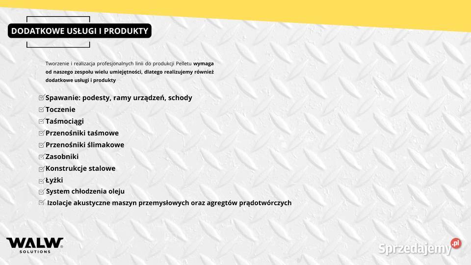 Przemysłowa chłodnica pelletu pionowa o Sieradz