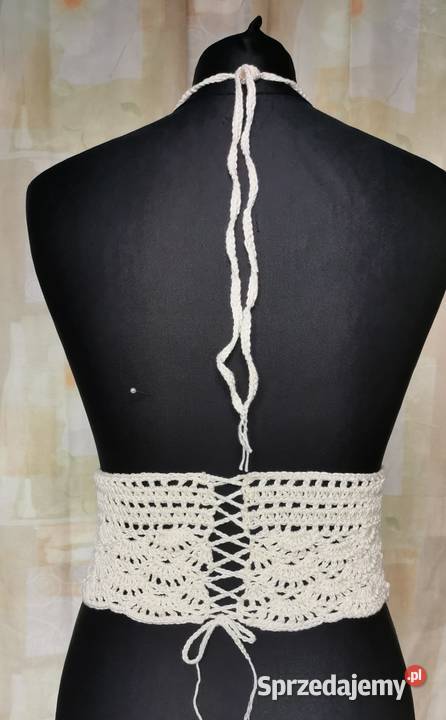 Ręcznie robione topy na szydełku Boho Style Inny materiał mazowieckie