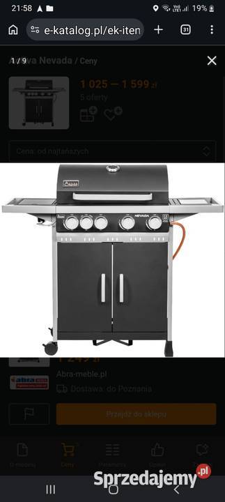 Grill gaxowy Nevada Activa