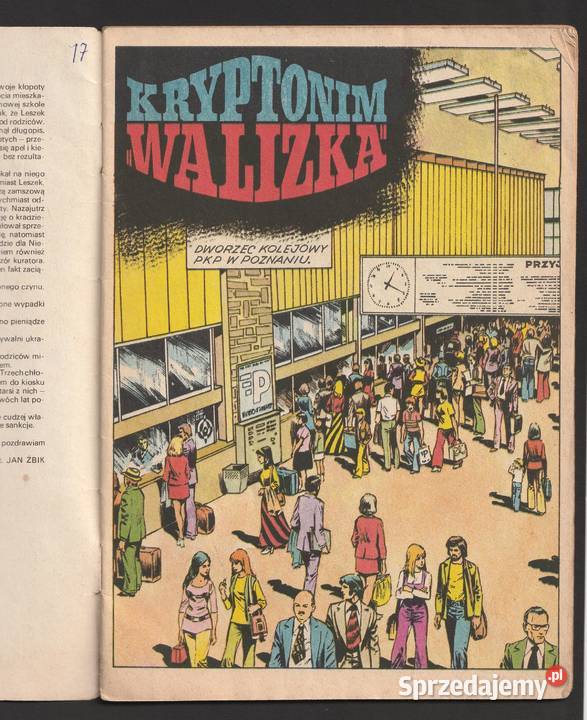 KAPITAN ŻBIK KRYPTONIM WALIZKA 1978 Kultura i Rozrywka