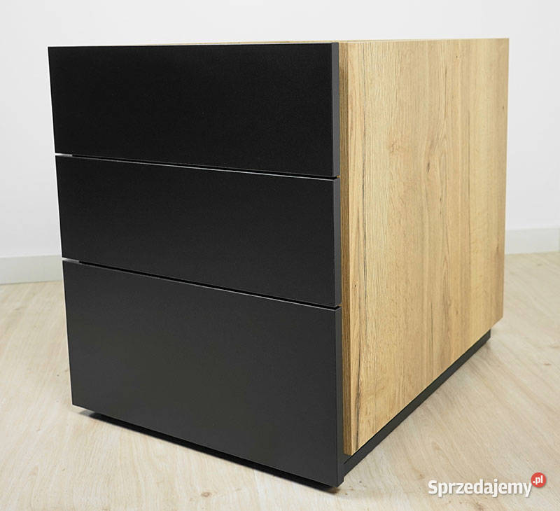 Biurko Neptun kontenerek Dąb Halifax nat 160 68cm Biłgoraj