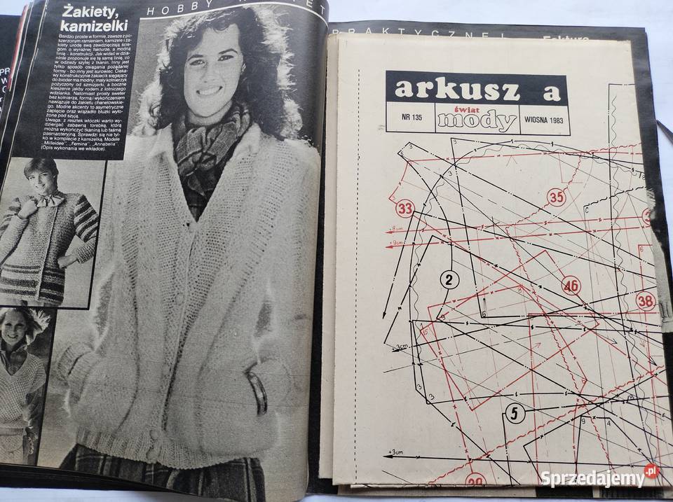 Świat Mody wiosna 1983 r Gdynia
