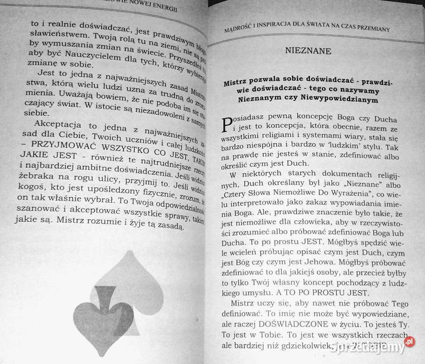 Mistrzowie Nowej Energii Adamus SaintGermain Chełm