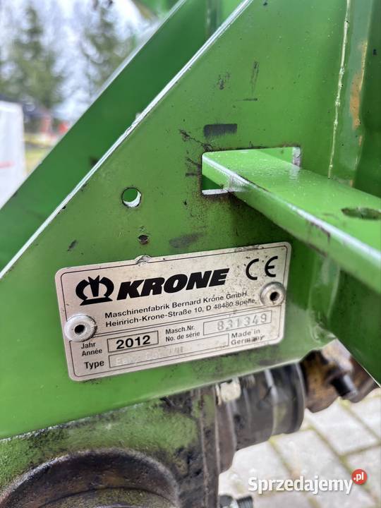 Kosiarka dyskowa Krone Easy Cut 320 centralne mazowieckie Myszyniec