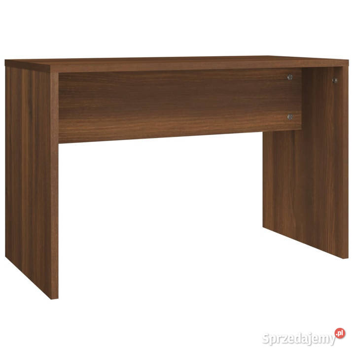 Stołek do toaletki brązowy dąb 70x35x45 WM820525 mazowieckie Warszawa