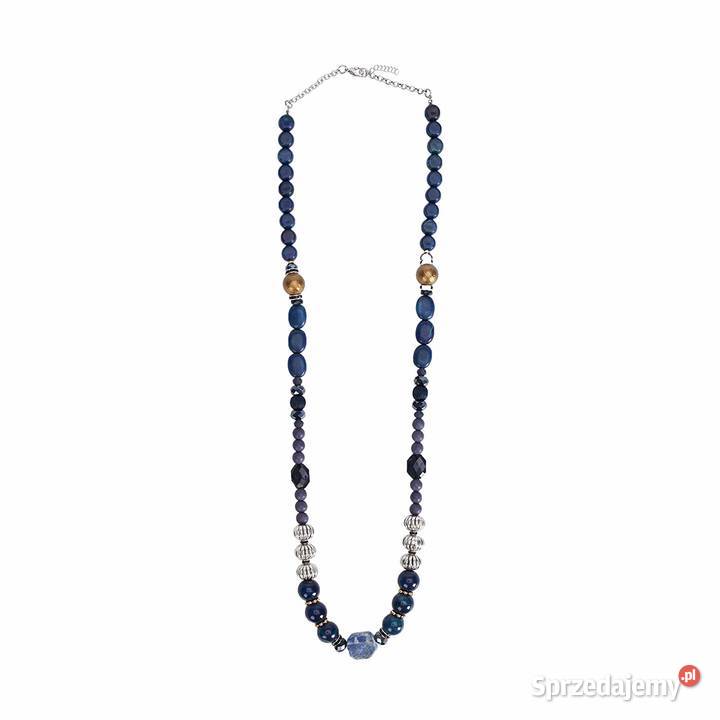 Parfois Blue Ink Necklace Women naszyjnik korale Zamość