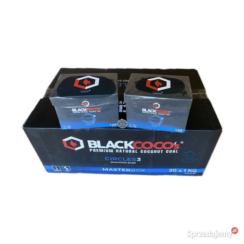 Blackcocos Circles3 Diamond Star Węgiel do Fajki Pozostałe Łódź sprzedam