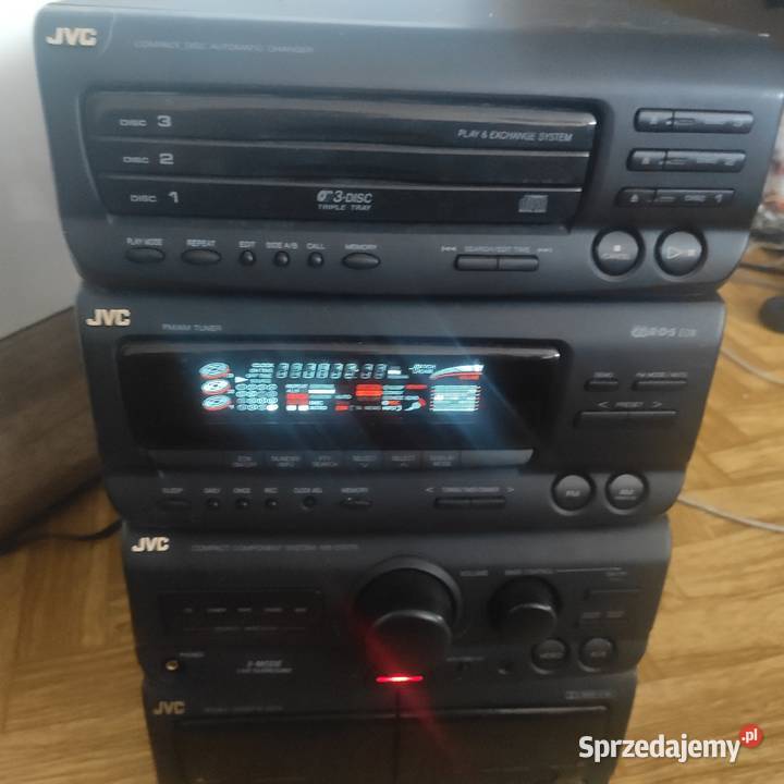 JVC CAD75TR dwu klockowa ładna Warszawa