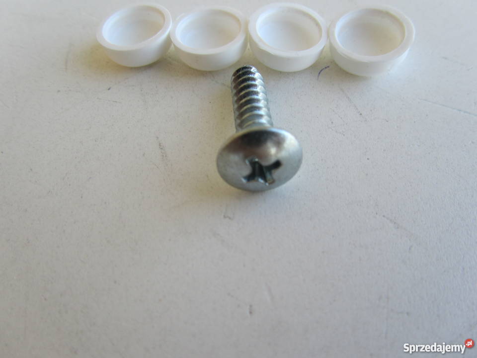 Kapturki plastikowe na wkręty do tablic Olecko