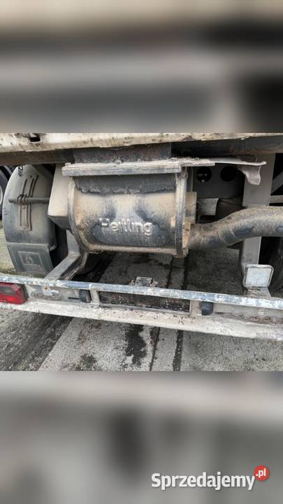Naczepa 1oś przyczepa wywrotka z wydmuchem do