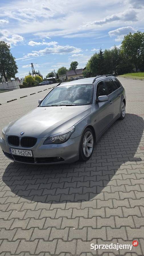 BMW e61 525d 2004r alu 18 nowe opony automatyczna Krasne