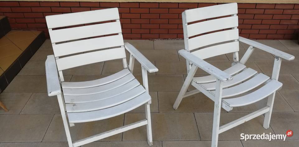 Fotel ogrodowy leżak drewniany krzesło leżaki Meble ogrodowe sprzedam