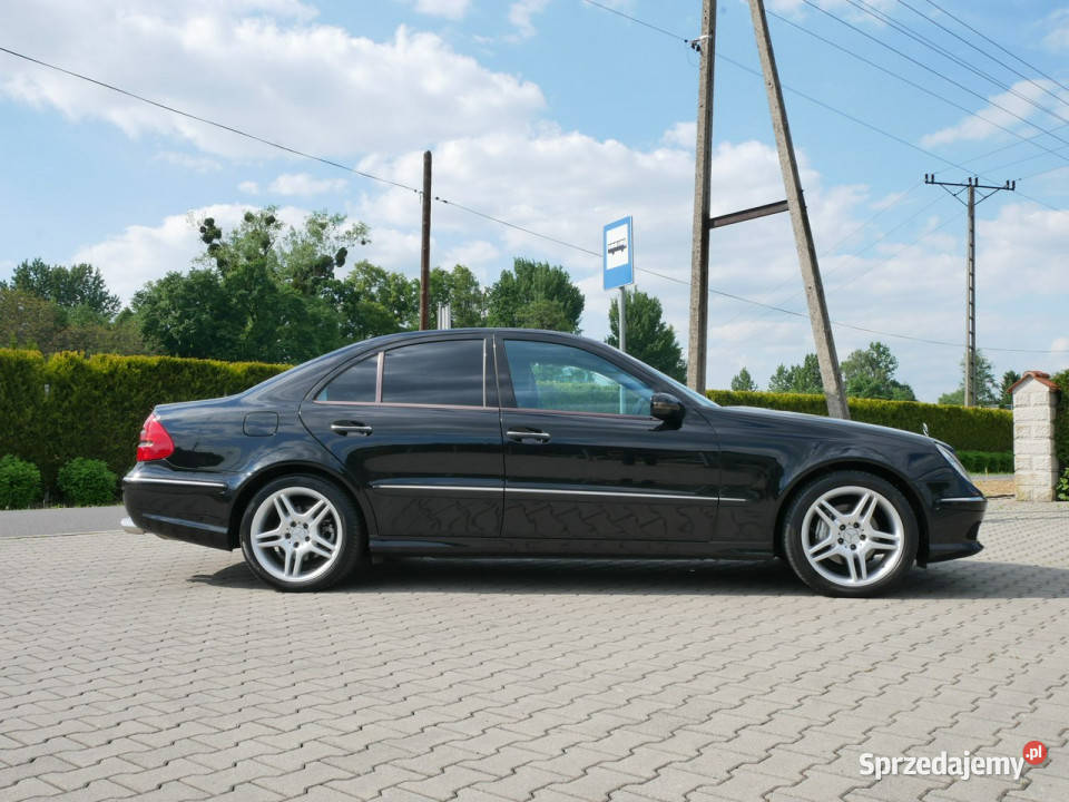 Mercedes E 500 50 V8 306 Gaz LPG Avantgarde AMG kurtyny powietrzne Mercedes-Benz Goczałkowice-Zdrój