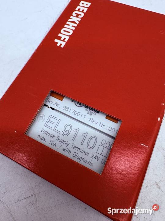 Beckhoff EL9110 Moduł zasilacza Warszawa sprzedam