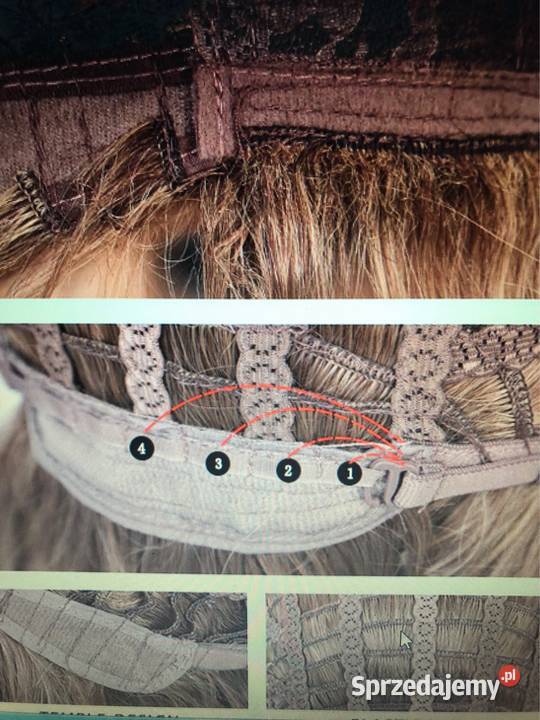 Peruka średniej długości Nowy Sącz sprzedam