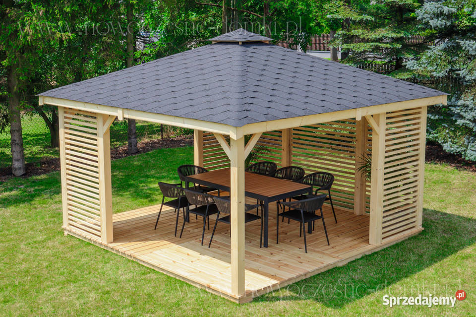 Altana ogrodowa Roma 1 wym 3x3m Producent Montaż Domki narzędziowe dolnośląskie Legnica