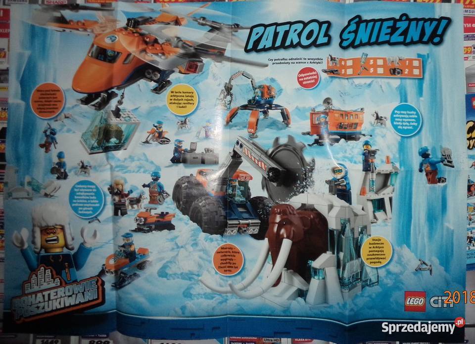 15x Lego katalogi plakaty foldery friends castle Rzeszów