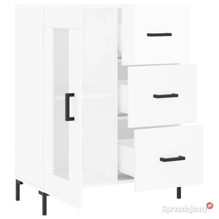 Szafka biała połysk 695x34x90 materiał mazowieckie Warszawa