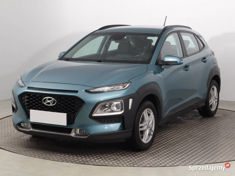 Hyundai Kona 10 TGDI niebieski Bielany Wrocławskie