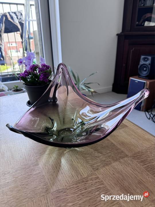 Szkło murano fioletowozielone Nowy Tomyśl