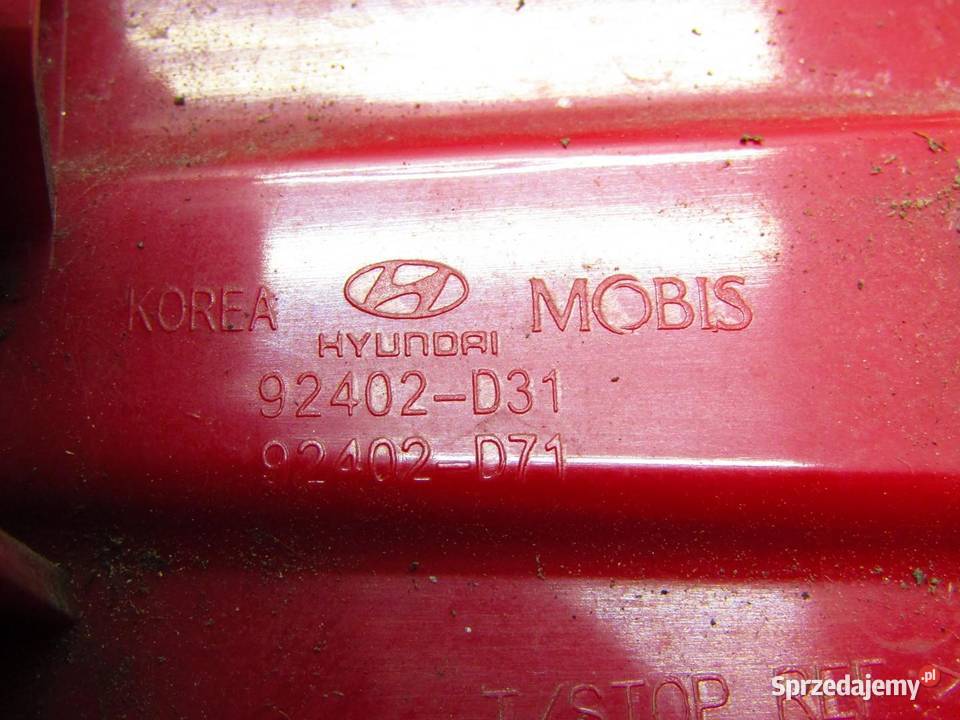 LAMPA TYLNA PRAWY TYŁ HYUNDAI TUCSON III