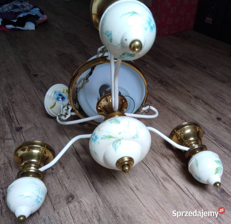 Lampa wiszaca Żyrandol Klasyk z prl CICHOŃ Zbylitowska Góra