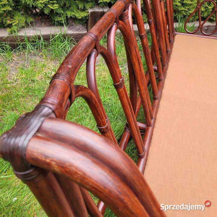 Duży zestaw ogrodowy z bambusa Białogard