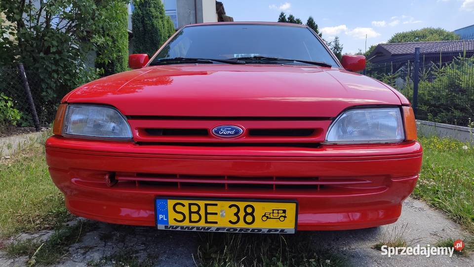 Ford Escort Cabrio 91 Żółte tablice Nowy Dach śląskie Będzin