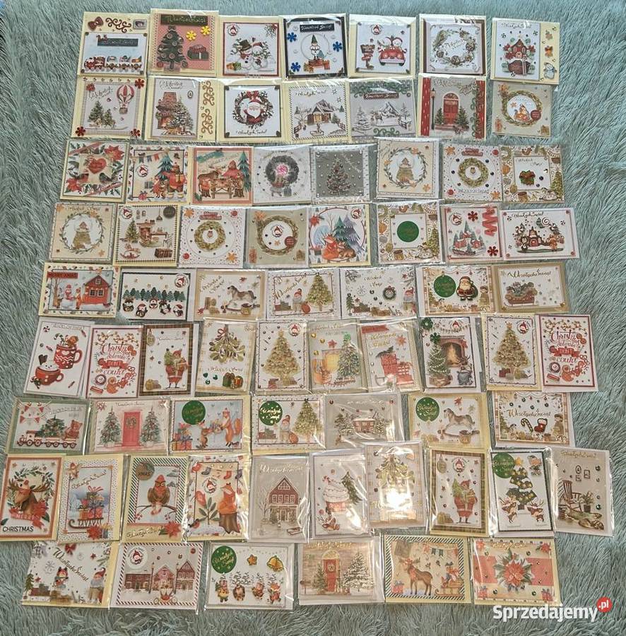 Unikalne Kartki Świąteczne Ręcznie Robione 70 Wrocław