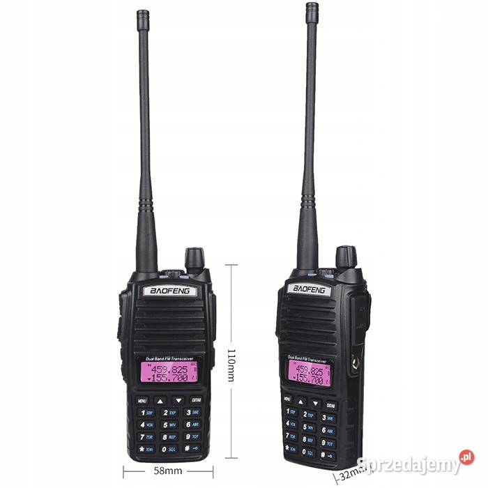 Baofeng UV82 HTQ USBC 2800mAh KRÓTKOFALÓWKA lubelskie sprzedam