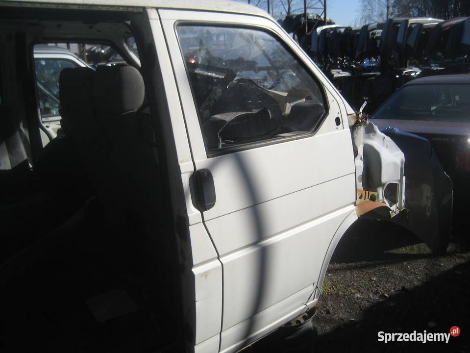 vw t4 9803r drzwi przód prawe białe Rakoniewice