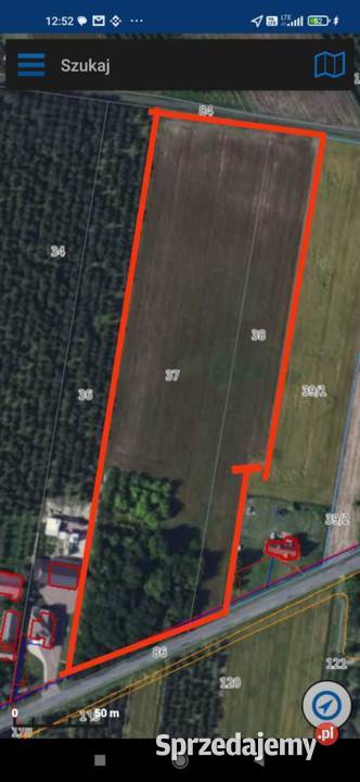 Działka rolna 244ha Sienno mazowieckie