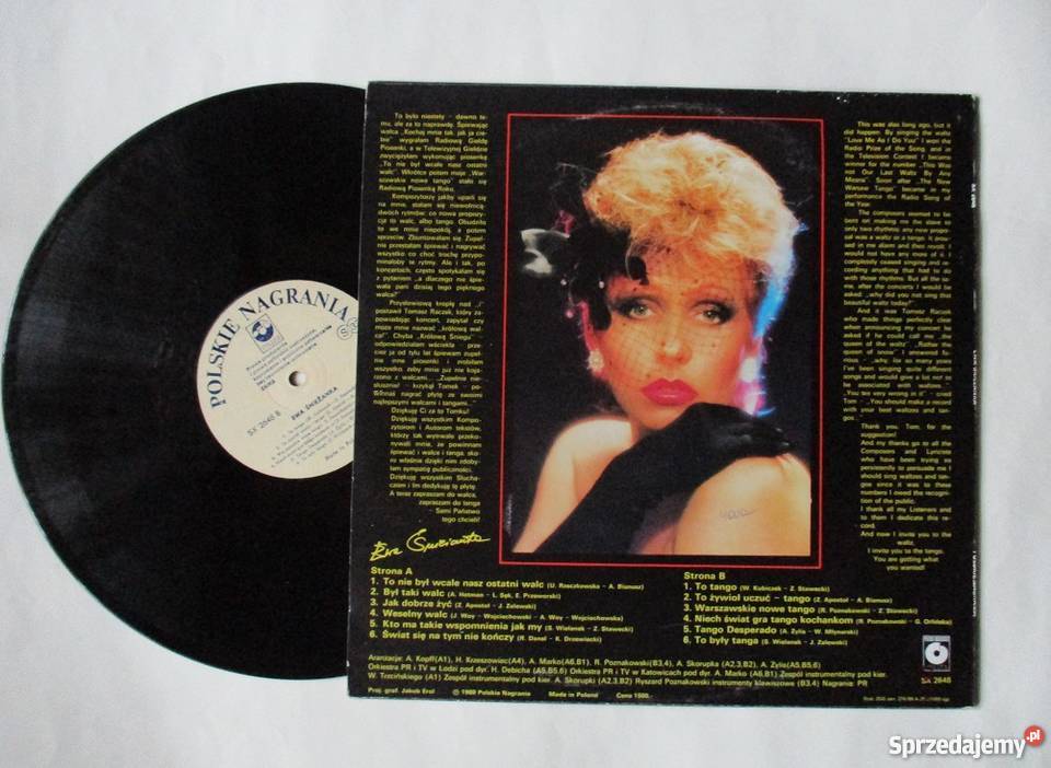Ewa Śnieżanka płyta winylowa longplay 1989 łódzkie Łódź sprzedam