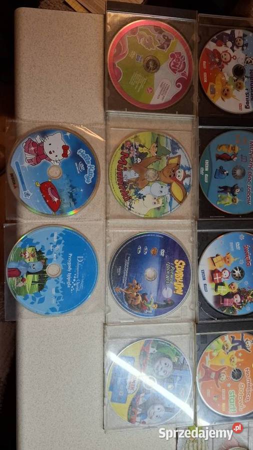 Kultowe bajki vcd DVD 48 sztuk małopolskie Wadowice