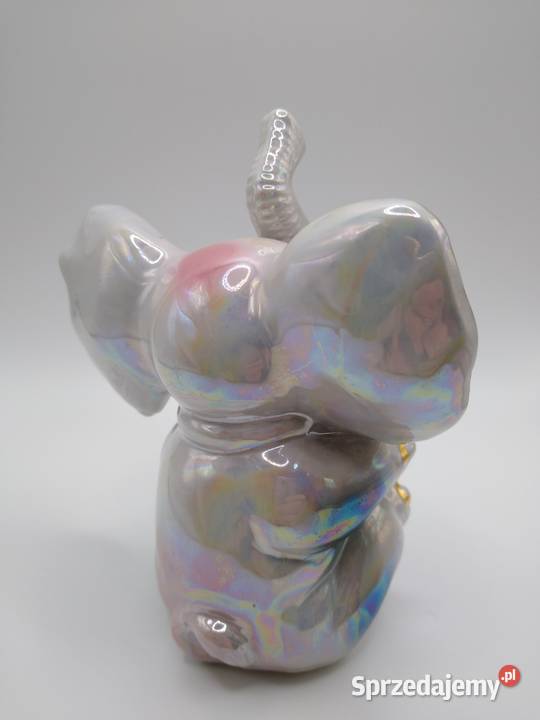Słoń Słonik Figurka Ceramiczna Ceramics Gdańsk sprzedam