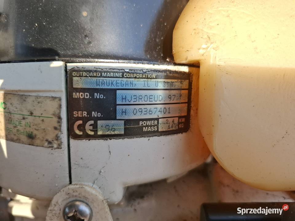 Silnik zaburtowy Johnson 35 2t
