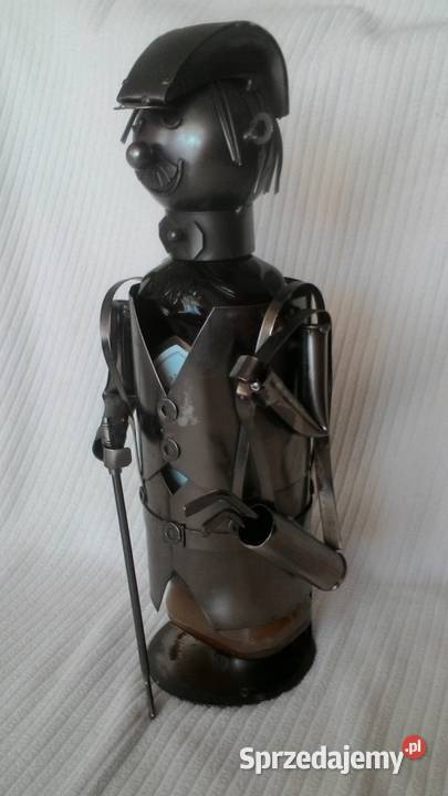 Stojak na Wino Golfista Metalowy Pozostałe Płońsk