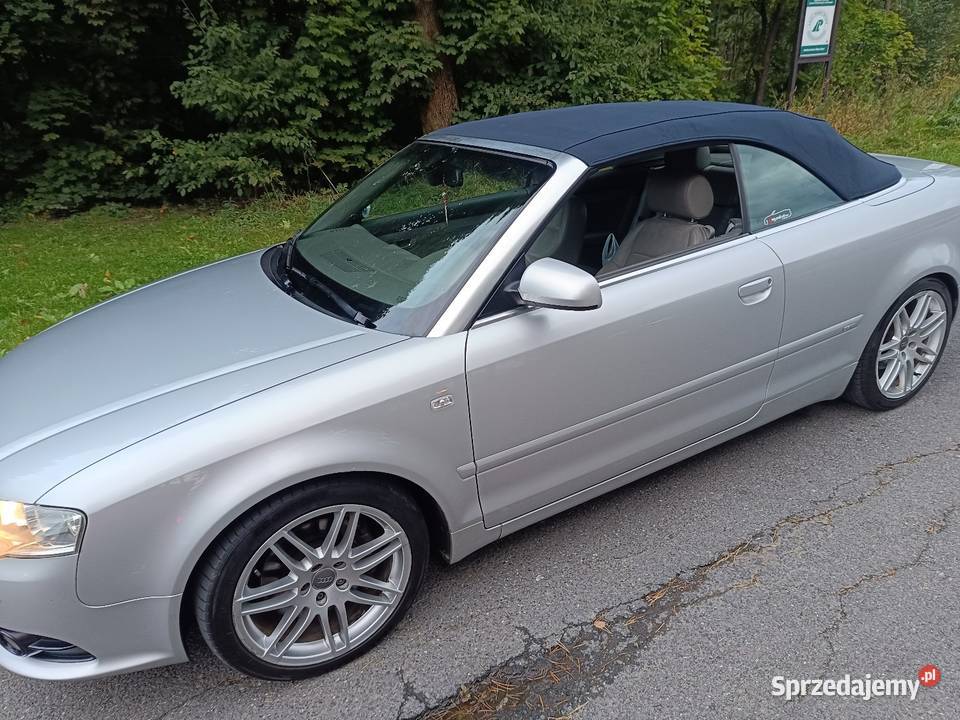 Audi A4 B7 cabrio SLine quattro Wysokie