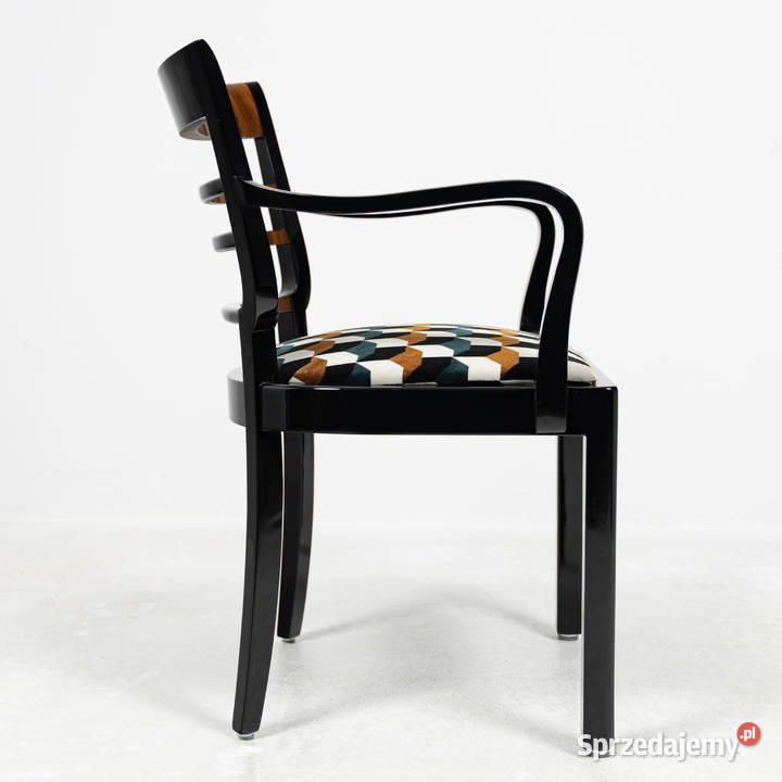 Fotel art deco modernizm do gabientu jadalni wielkopolskie Łowęcin