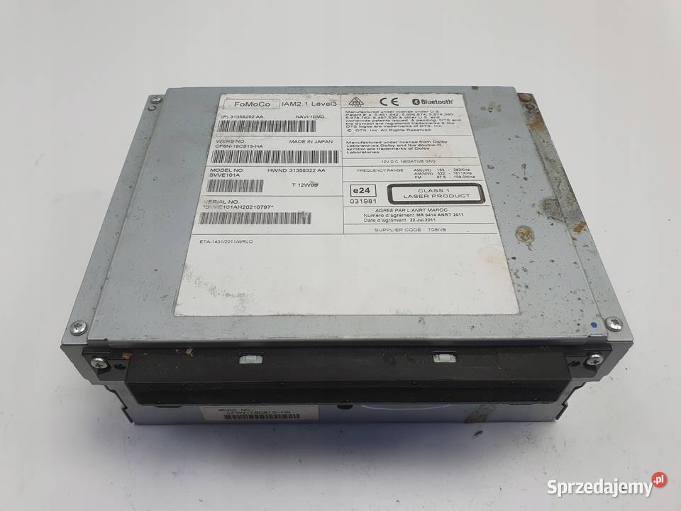 Volvo V40 II V60 S60 II CZYTNIK PŁYT CD radio osobowe