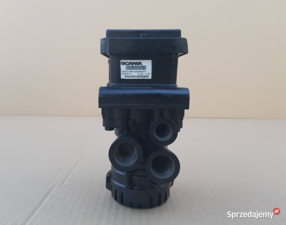 SCANIA S ZAWÓR MODULATOR EBS KNORRBREMSE K050214 lubuskie Trzciel sprzedam