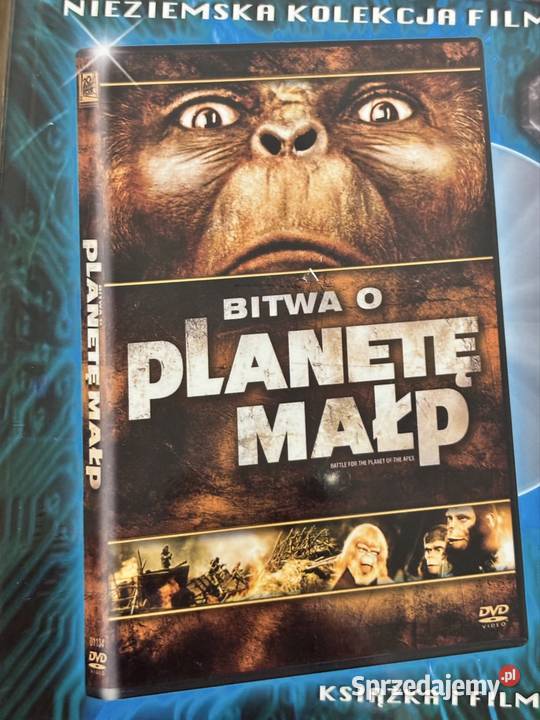 Planeta Małp Podbój Planety Małp Bitwa o Planetę DVD Warszawa