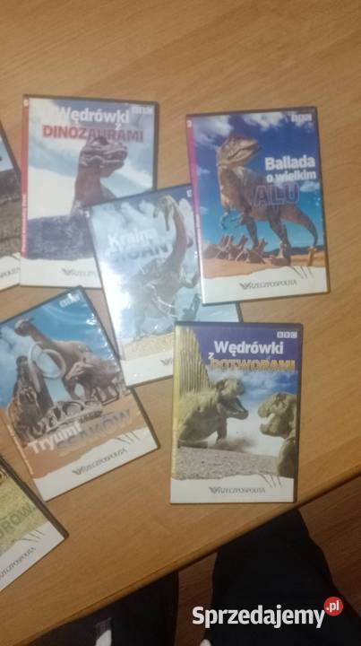 Cała Kolekcja wędrówki z dinozaurami Czarzyzna