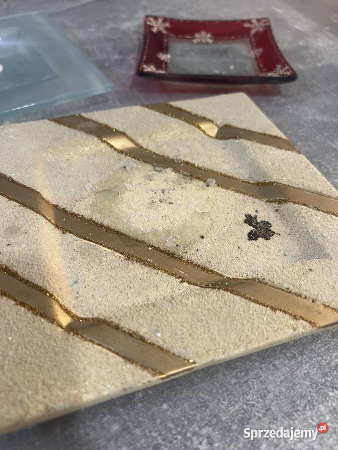 Zestaw 3 talerzy podstawek świątecznych Jasło